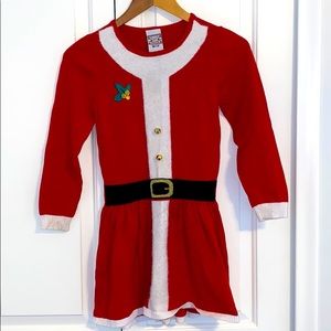 Holiday Sweater Dress  M 7/8 by Well Worn